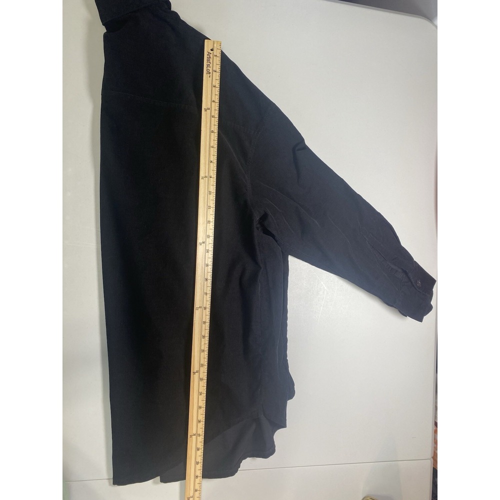 Womens Corduroy Shacket Size 18 Barn Jacket Street Wear Oversized Fall Winter - Picture 10 of 16